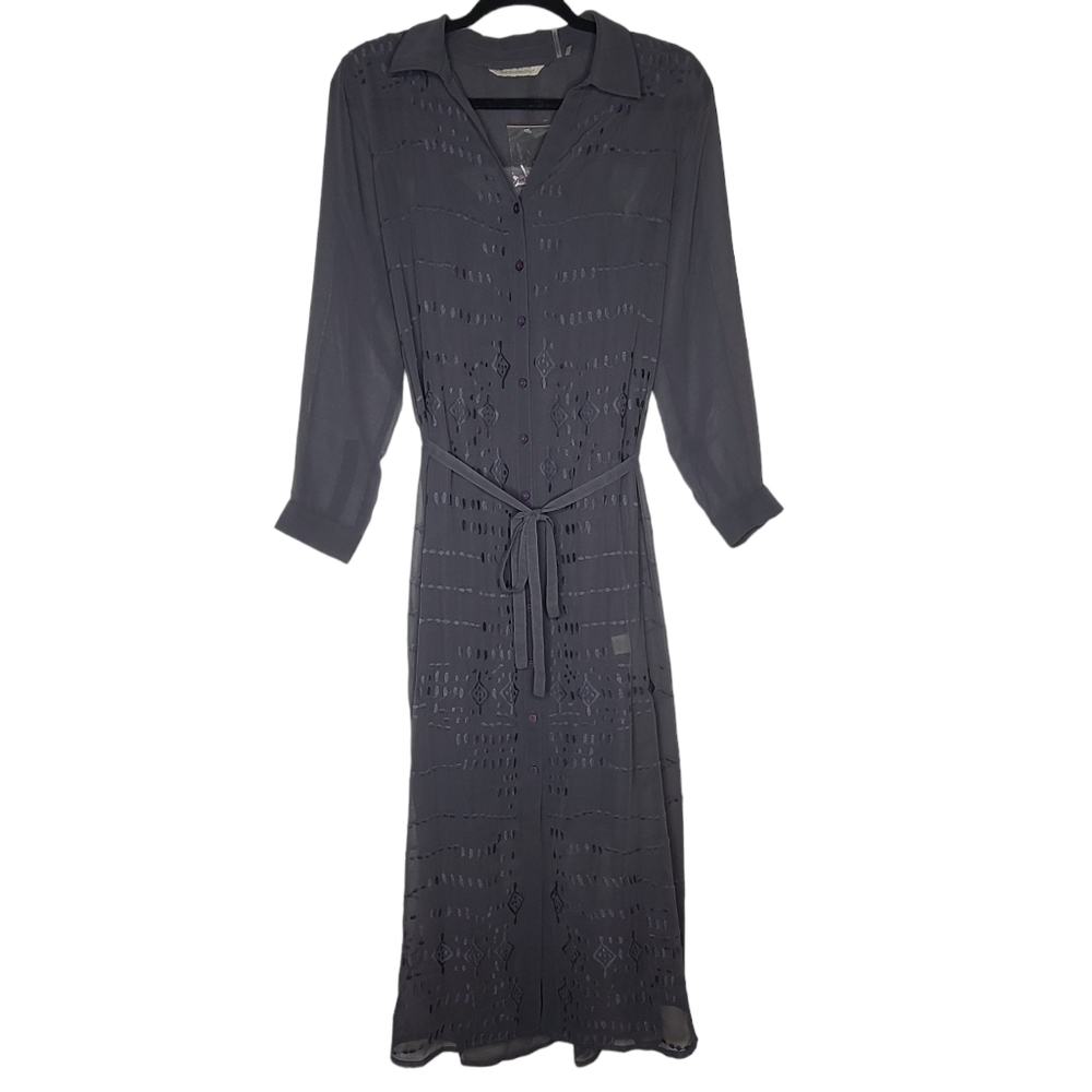 Soft Surroundings Ibiza Maxi Dress Quarry 38151 Small Petite NWOT